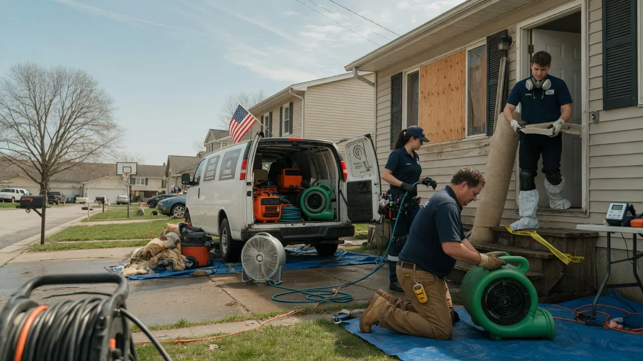 Water Damage Restoration in Alba, MI near me